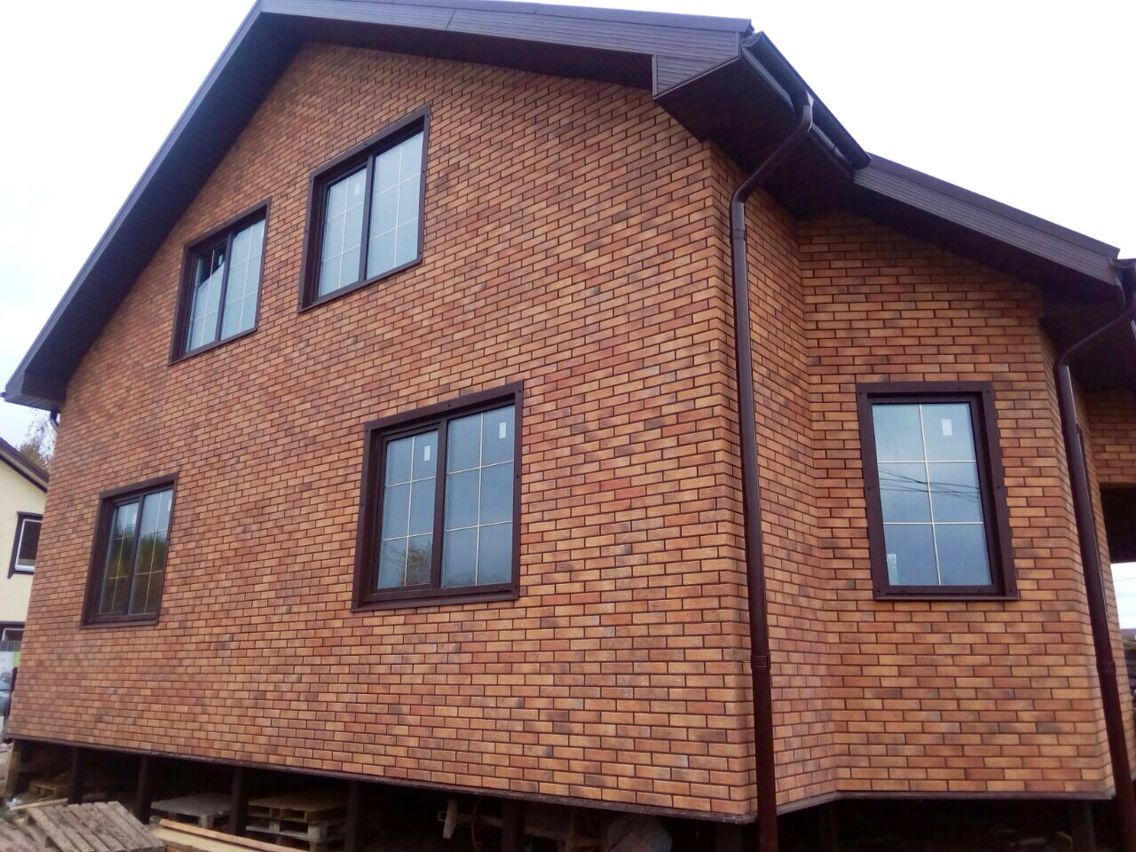 Krem Glatt, Толщина 60 мм, Фасадные Термопанели Rufford